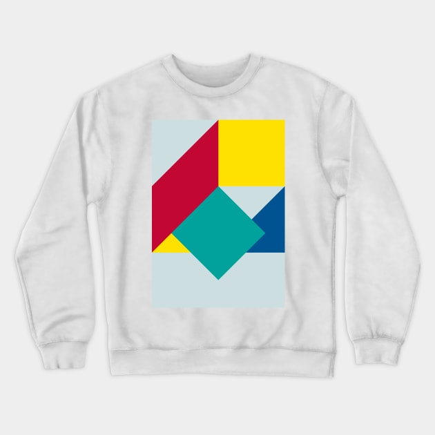 Abstract#90 Crewneck Sweatshirt by process22